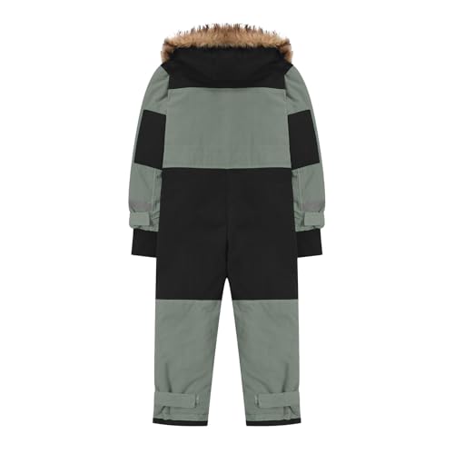 Kids Girls Boys Snowsuits Colorful Siamese Hoodies Ski Suits Jackets Toddler Kids Long Sleeves Winter Jumpsuits4