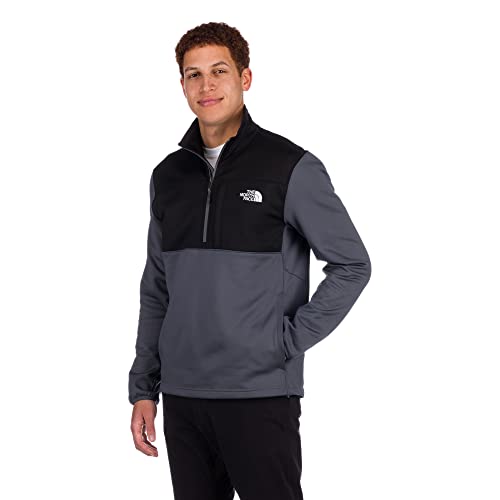 The North Face Astro Ridge 1/4 Zip Mens Fleece Vanadis Grey Sz L - image 2