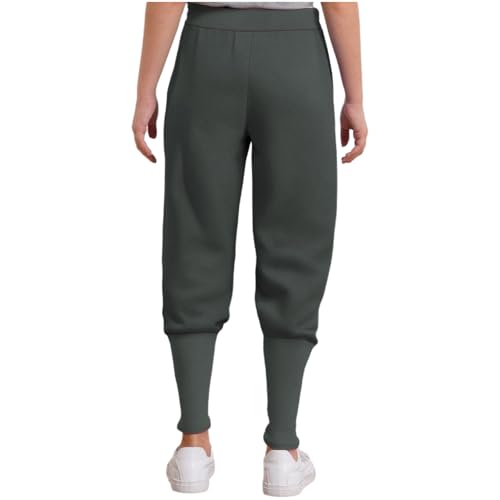 Moily Kids Boys Girls Medieval Pirates Pants Elastic Waistband Tie Ankle Legging Long Trousers2