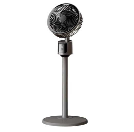 Pedestal Fan For Bedroom Standing Fan For Bedroom 2026 Upgraded Whole Room Air Circulator 90Ft Airflow 30Db Quiet Dc Motor Cooling Device 90° Oscillating Pedestal 3 Speeds Usb Adjustable Height (GYB) — image 1
