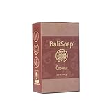 Bali Soap - Coconut Natural Soap Bar, Face or Body Soap Best for All Skin Types, For Women, Men & Teens, Pack of 3, 3.5 Oz each
