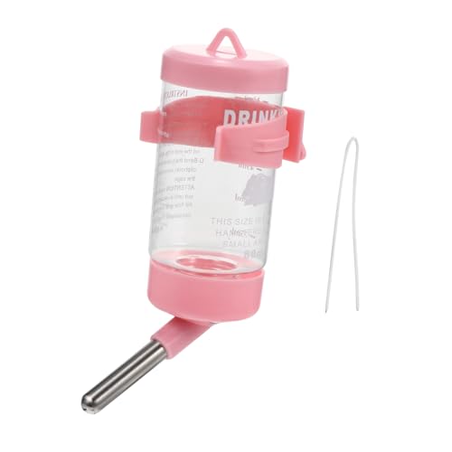 VICASKY 2-Pack Automatic Hamster Water Fountain Leakproof Easy to Clean Sturdy Construction Rabbit Water Bottle for Cage