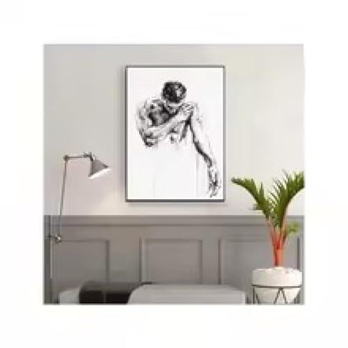Art mural sexy woman painting abstrait | Créez une atmosphère intime et cosy