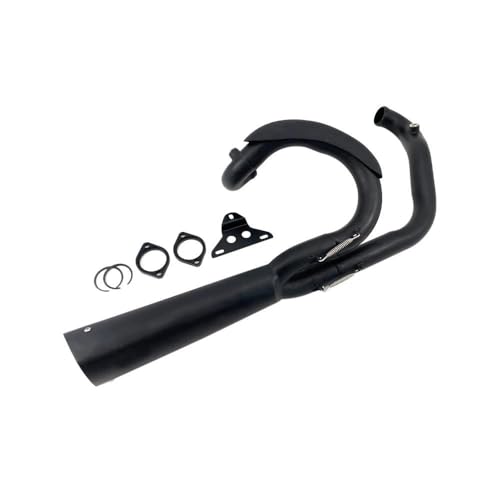 Moto Silencieux D'Échappement Pour Harley Pour Night Rod 2003-2021 Moto 2-en-1 Système D'échappement Complet Tuyau De Silencieux En Acier Inoxydable Tube