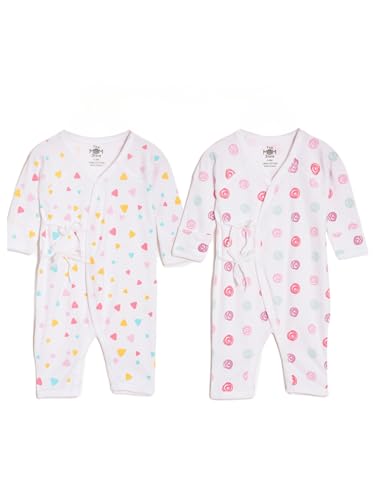 Image of The Mom Store Baby Romper Jabla Style Combo For Boys And Girls | Cotton | Soft Infant Bodysuit | Trendy Stylish Sleepwear For Newborn Baby | Printed | Unisex Comfortable Everyday Baby Wear