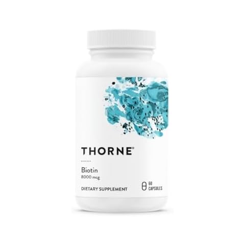 Thorne Biotin 8 - Hair, Nails, and Skin Support - 60 Capsules Cover