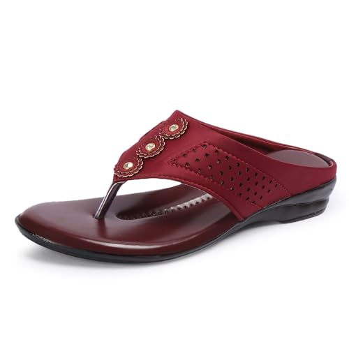 Image of Vendoz Women Casual Beige Flat Sandals (L611)
