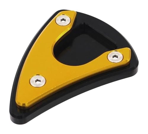 Extension béquille GTS300 plaque support en aluminium or pour moto Vespa