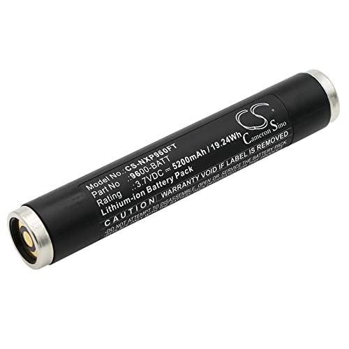 Cameron Sino Battery for Nightstick 9500, 9600, 9900, NSR-9500, NSR-9600, NSR-9900 P N: 9600-BATT 5200mAh 19.24Wh Li-ion