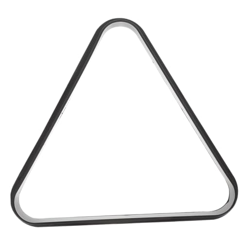 BEBEMOKO Mini Billiard Triangle Rack for Pool Table Billiard Accessories Retro Style Frame for Standard Balls for Game Rooms and Billiards Clubs