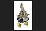 Gardner Bender GSW-17 Electrical Toggle Switch, SPST, ON-OFF, 6 A/120V AC, Screw Terminal