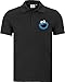 Camisetas EGB Polo Triki ochenteras 80´s Retro (Negro, 5XL)
