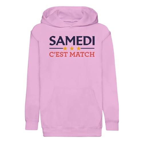 Sweat à capuche enfant foot rugby basket vêtement de sport premium