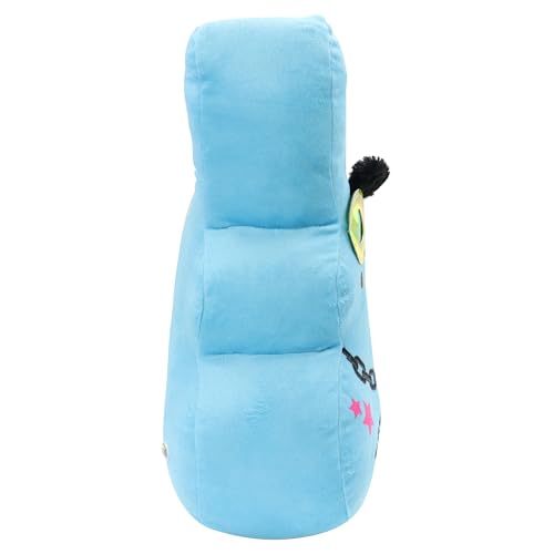 animal adventure  shaggy bunny peeps  15 collectible plush  blue emo bunny