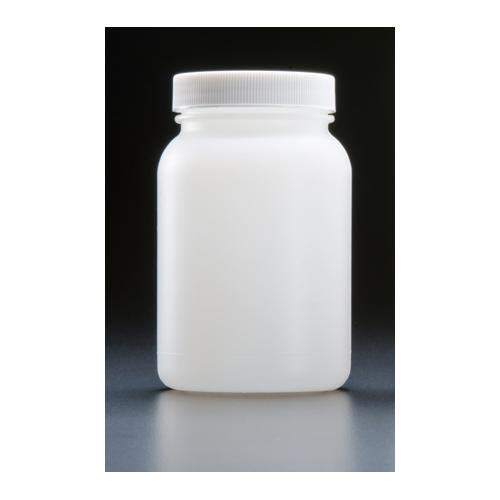 JG Finneran 9-200B-2 HDPE Precleaned Wide Mouth Jar with White Polypropylene Closure and F217 Lined, 33-400mm Cap Size, 60mL Capacity (Pack of 960)