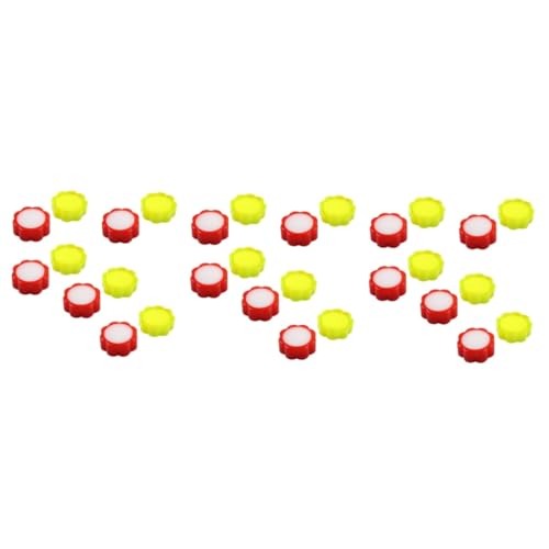 TEHAUX 30 Stk geldzählende handfeuchte vorrichtung Schwamm zum Zählen von Papieren Fingerspitzenbefeuchter zum Zählen von Bargeld Schwämme werkzeug Zählgerät mit nasser Hand Schwammbecken