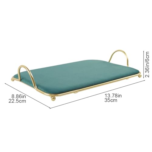 Plateaux de présentation de bijoux en velours empilables pour bagues - 3