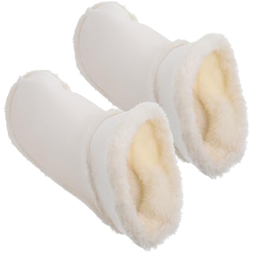 MAGICLULU 2 Pairs House Slippers Fleece Liners Winter Fur Insert Shoe Liners Sheepskin Replacement Insoles for Clogs