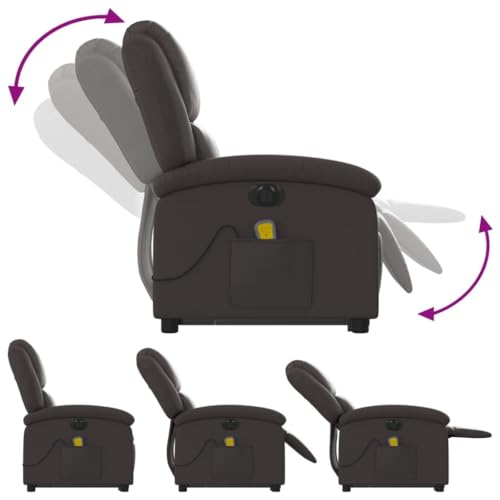 Sillón eléctrico reclinable con masaje y calor miniatura 5