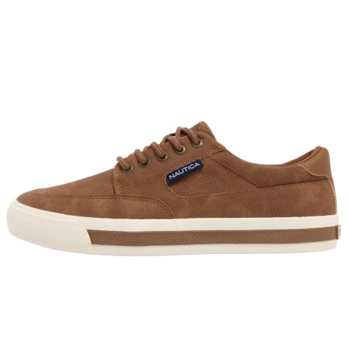 Image of Nautica Men's Classic Lace-Up Boat Shoes Low Top Fashion Sneaker - Stylish and Comfortable Casual Shoe