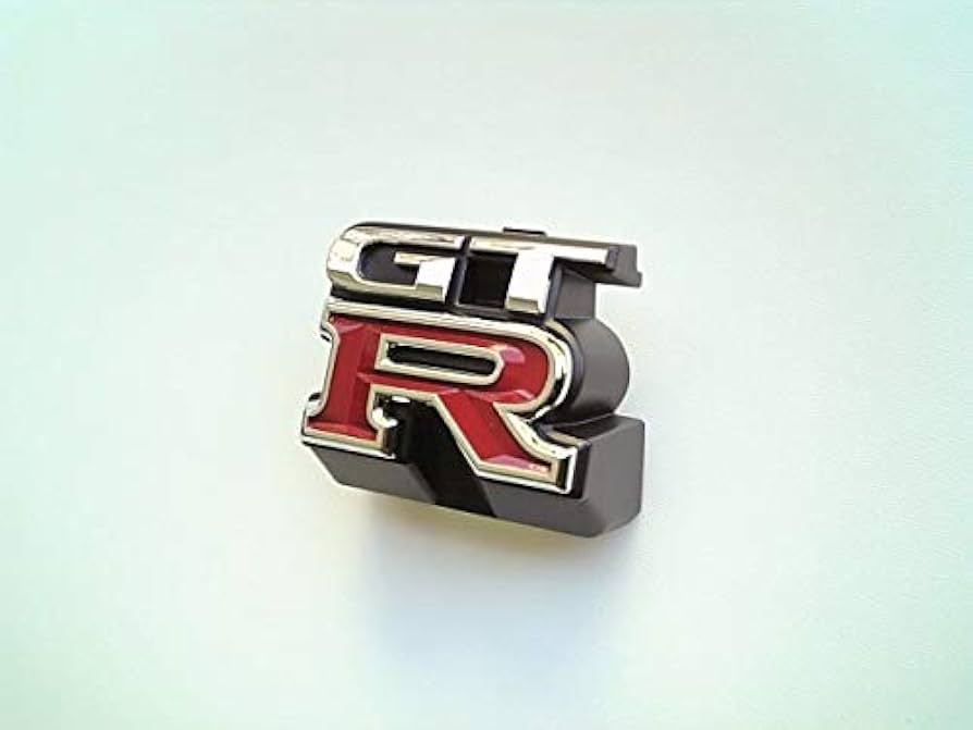 スカイラインGT-R BCNR33 純正フロントグリル エンブレム付き 当時物 日産 フロントグリル エンブレム スカイライン GT-R BCNR33