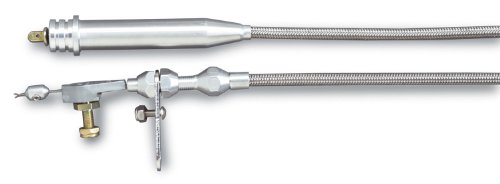 Lokar KDP-2700HT Hi-Tech Polished Kickdown Cable for GM 700 Transmission