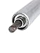 Aexit 25mm x Material Handling 400mm Zinc Plated Carbon Steel Spring Loaded Industrial Roller Stands Conveyor Roller