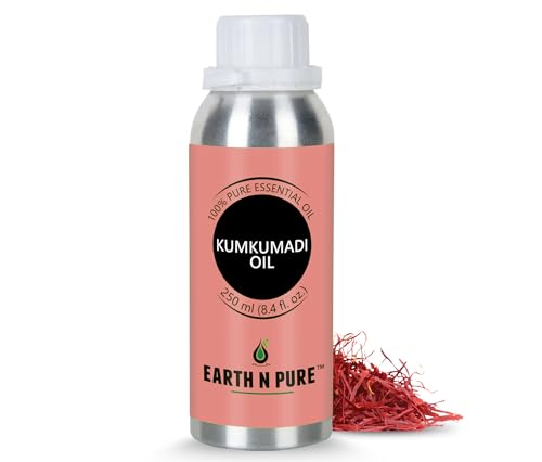 Image of Earth N Pure Kumkumadi Tailam Face Oil Enriched with Saffron and 24 Powerful Herbs, Natural & Therapeutic Grade 250