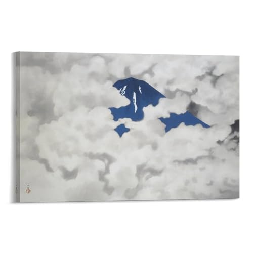 横山大観 富士山絵『霊峰四趣・夏』(日本画)ポスター ウォールアート 部屋飾り 絵画 ベッドルーム リビング 壁の絵16x24inch(40x60cm)