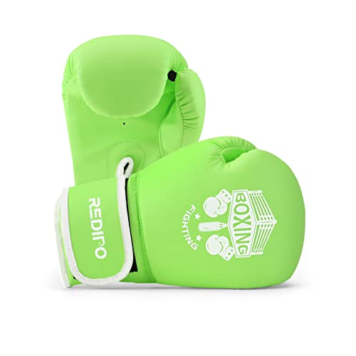 Redipo Kids Boxing Gloves, Sponge Foam Training Sparring Gloves Thai Kick Boxing for Kid and Youth, Suitable for Boys and Girls Age 3 to 9 Years