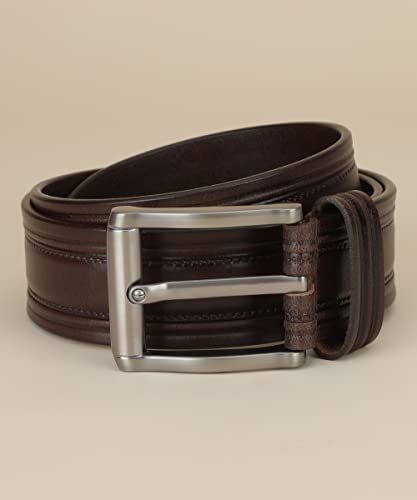 Image of GIL Original Leather Belt for Jeans casual|office wear|branded|black|brown|tan color branded for men Casual Genuine Leather Belt For Men's And Boy's