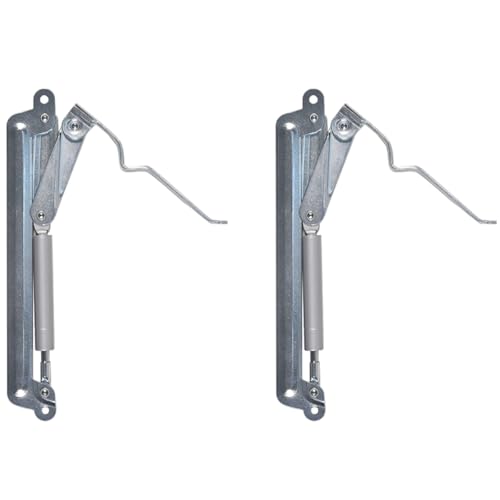 2X Hydraulische Gasdruckfeder Ersatz Deckelhalterung Kompatibel mit Keter Scharnier Store It Out Midi SIO Nova Ersatzteil W26P Kolbenscharnier Halterung