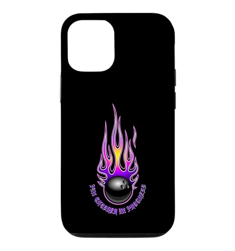Pin Crusher In Progress �ʔ����z�b�g���b�h�t���[���{�[�����O�{�[�� �X�}�z�P�[�X iPhone 12/12 Pro �p