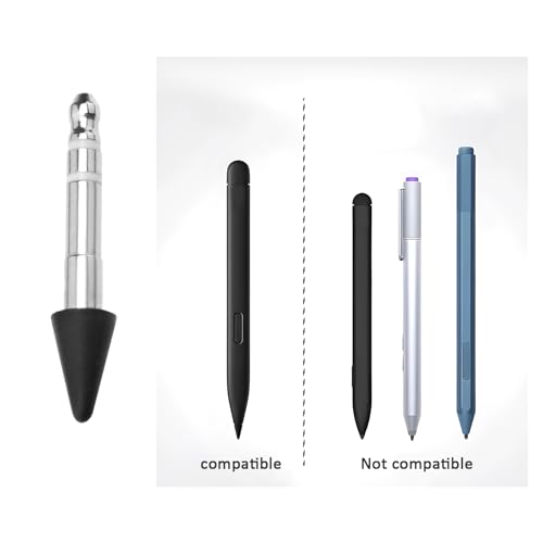 Puntas duraderas de acero inoxidable compatibles con Microsoft Surface Slim Pen 2 4