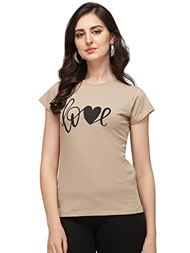 Image of DHRUVI TRENDZ Women Tops | T Shirt for Women | Tops for Jeans for Women | Western Tops for Women Stylish | T-Shirt for Women