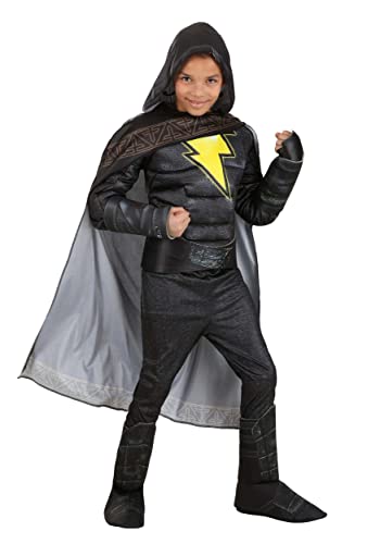 Disfraz Deluxe Black Adam para niños con capa y accesorios