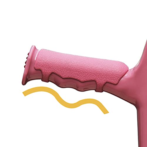 Regulowana aluminiowa kula ortopedyczna dla dorosłych, lekka, składana laska o wadze 0,5 kg z antypoślizgową gumową końcówką, ergonomiczna laska wspierająca dla osób o wzroście 150–196 cm, przenośna