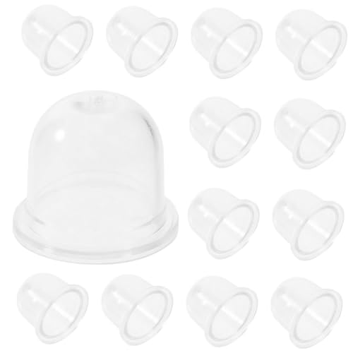 WEKADRIN 20 Piezas Unidades de Aceite Transparentes para Cortacésped y Desbrozadora Accesorios para Motor de Segadora de Hierba Repuestos Prácticos para Bomba de Carburador de Jardín