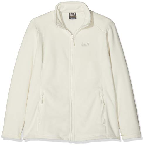 Jack Wolfskin Damen Fleecejacke Midnight Moon Women, White Sand, XXL, 1703862-5017006