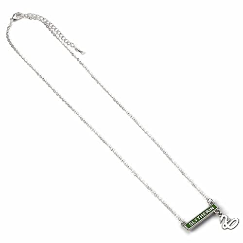 Official Harry Potter Slytherin Bar Necklace3