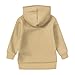 Cute Girl Hoodies 10-12 Long Sleeve Sweatshirt Girls 10-12 Preppy Fall Solid Plain Fashion Girls Hoodie Sweatshirts Size 7-8 Winter Sweaters For 14-16 Size With Pockets Khaki 9-10 Years Soft