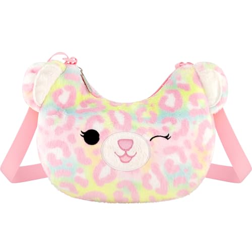 Squishmallow Plush Crossbody Bag, Mini Adjustable Shoulder Handbag for Men and Women, Michaela