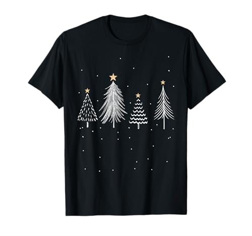 Weihnachten - Der Faun: Dezent Weihnachtsbaum T-Shirt, Unisex,...
