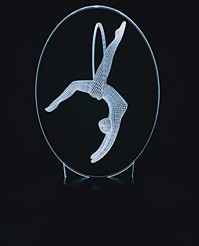 Regalo Natale Ragazzo 17 Anni Luce Notturna Calcio 3D - Lampada Con 16 Colori Per Camera Dei Ragazzi Decorazione Camera Sport