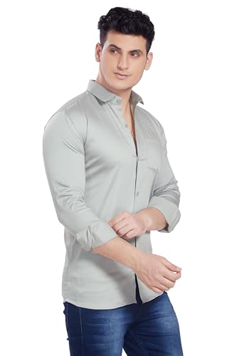 Image of DIVISIVE Men's Solid Slim Fit Shirt