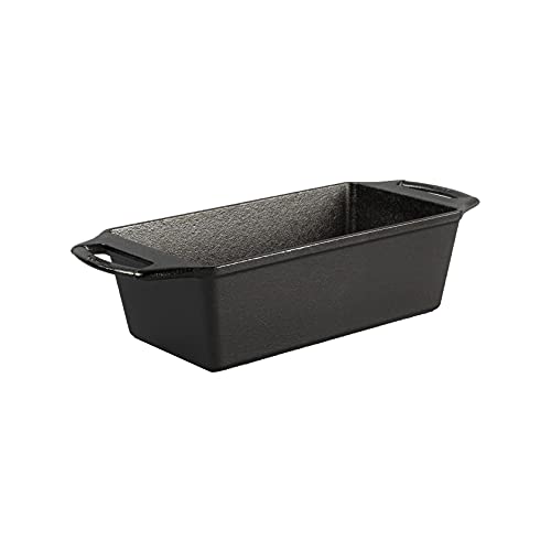 Lodge Cast Iron Loaf Pan 8.5x4.5 Inch, Black by Lodge - Image 3