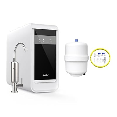 SimPure Q3-600T Reverse Osmosis System+SimPure Small Water Pressure Tank