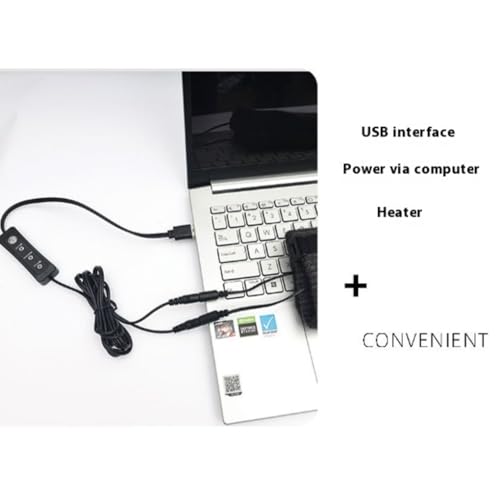 Guantes calefactables USB para ciclismo exterior en tejido suave térmico 7