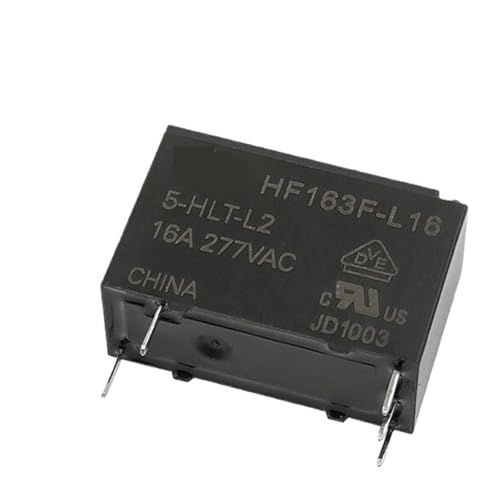 Relais HF163F-L16 bistable 16A à double bobine pour circuit imprimé