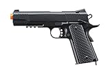 1911 Full Steel Spring Airsoft Pistol with Accessory Rail - 315 FPS